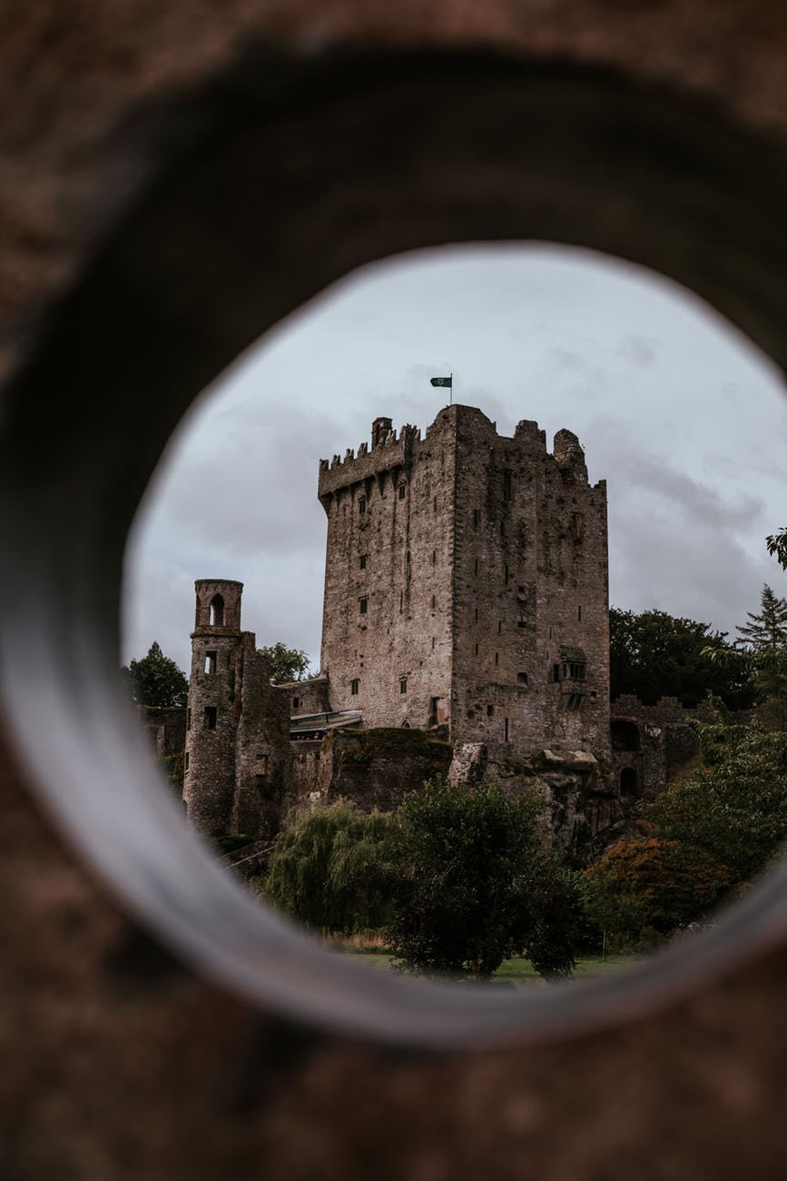 blarney castle near forest